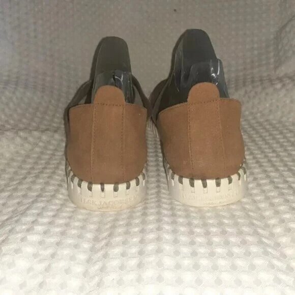 ILSE JACOBSEN-Tulip 3565-Deep Olive/Tan Brown Suede/Nubuck-Sz 40/9.5-Excellent - Picture 5 of 7